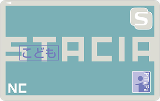 STACIA PiTaPa NCキッズカード