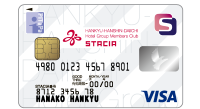 阪急阪神第一ホテルグループ
                            STACIA PiTaPa VISAカード